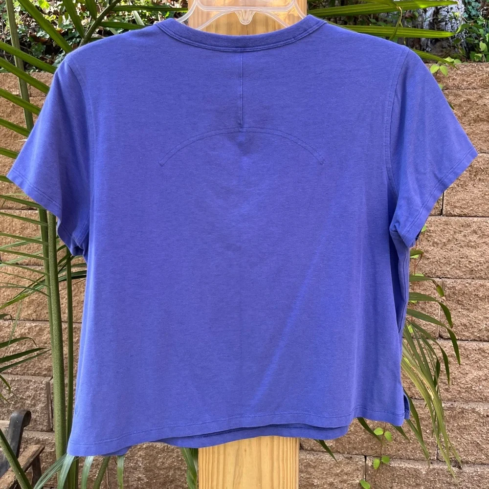 lululemon athletica Cobalt Blue Short Sleeve Tee - Picture 2 of 3